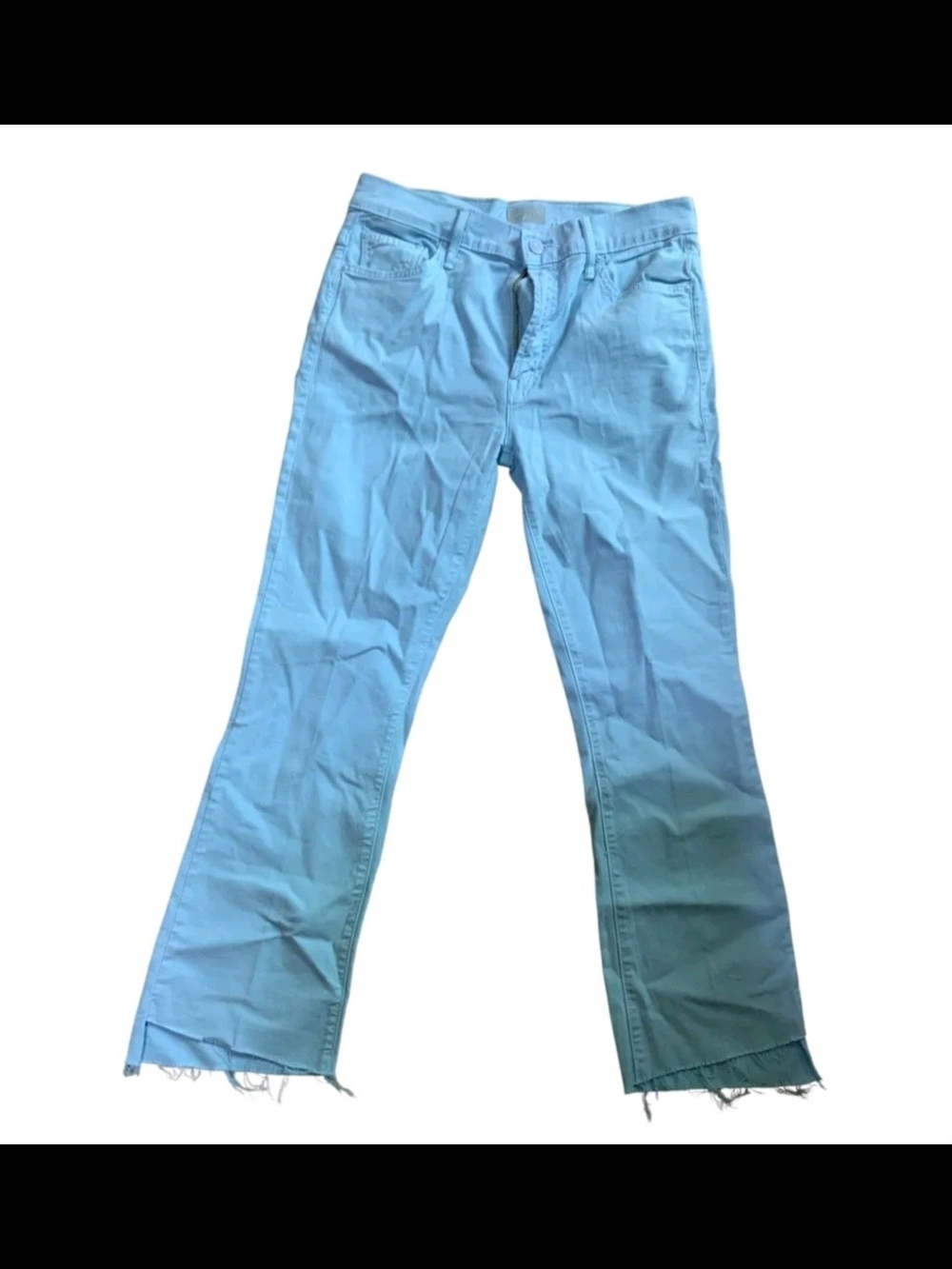 MOTHER | The Insider Crop Step Fray Jeans